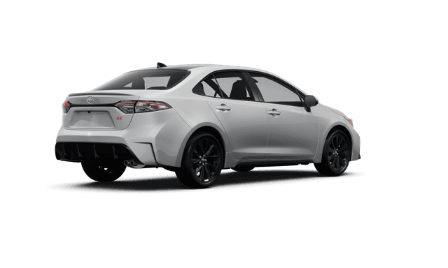 Toyota Corolla  - Back view