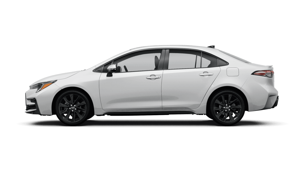 Toyota Corolla  - Side view